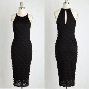 Modcloth Sz S Lovely Day w/the Fringe Crowd Dress